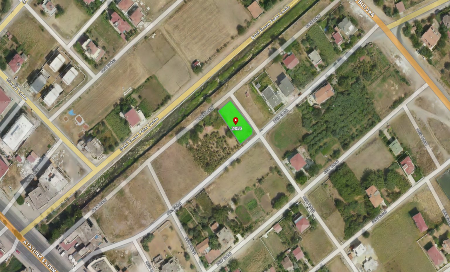Atakum Taflan'da Satılık 655 m2 Villa İmarlı Arsa 2
