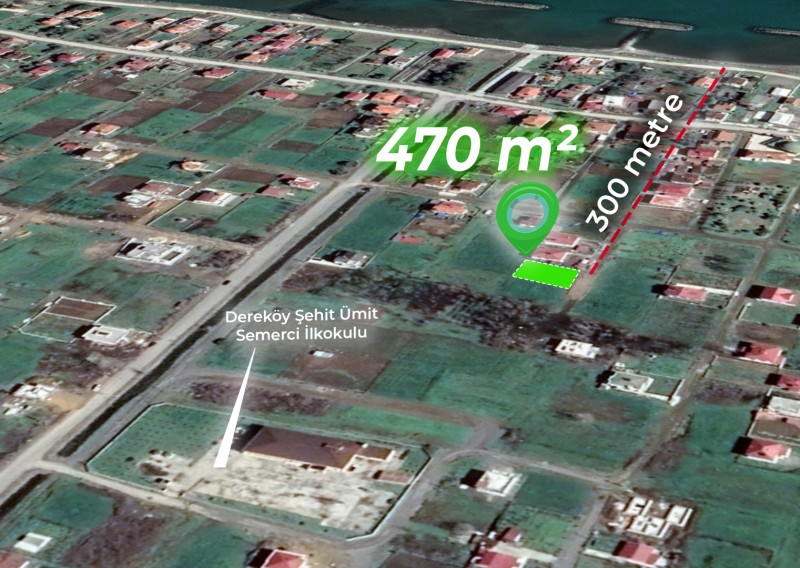 19 Mayıs Dereköy'de Satılık 470 m2 Arsa