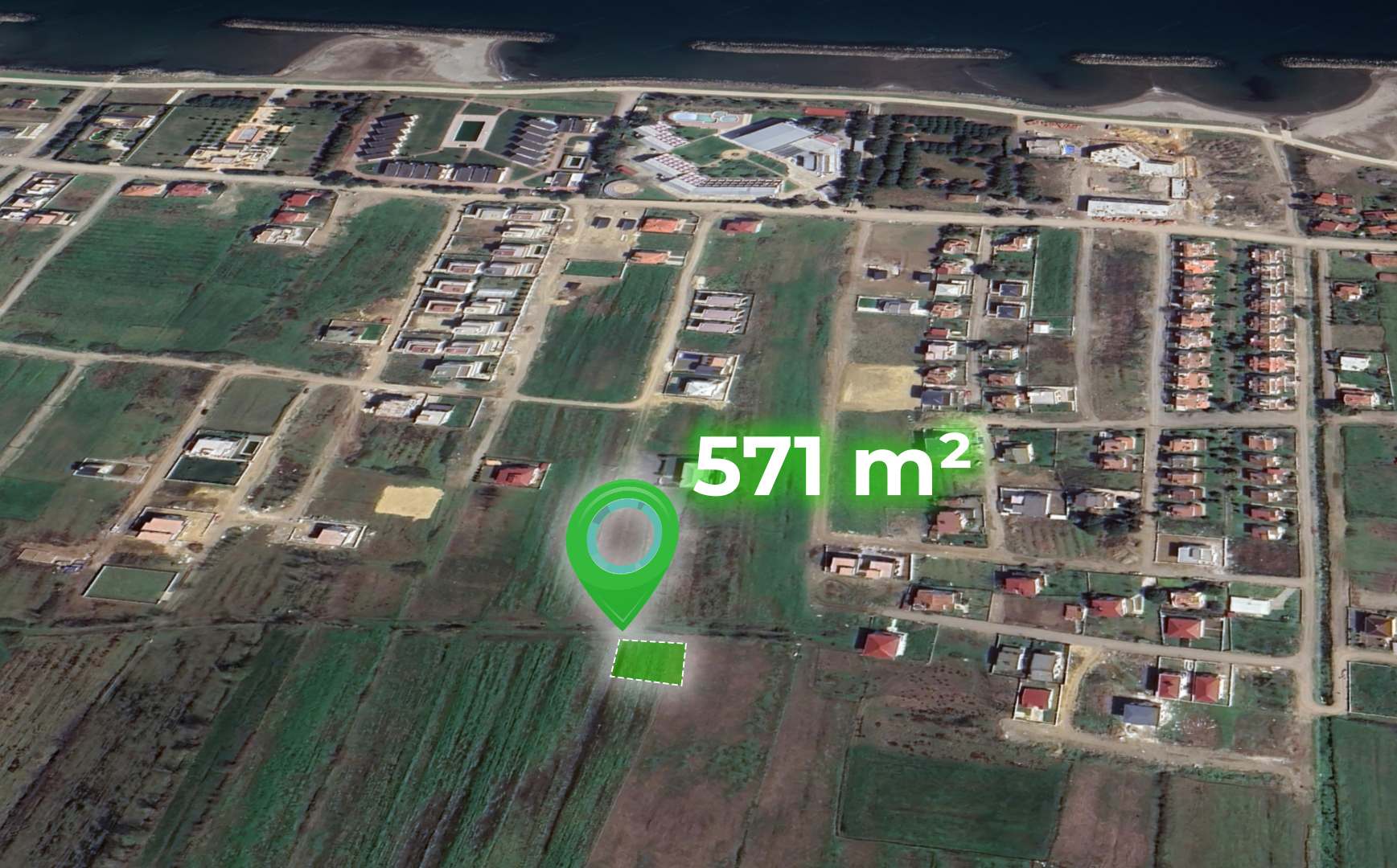 19 Mayıs'da Villa İmarlı Satılık 571 m2 Arsa